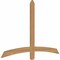 Ekena Millwork Bellingham Timber Gable Bracket, Western Red Cedar, 60"W x 40"H x 1 1/2"D x 3 1/2"F, 16/12 Pitch GBW060X40X0204BEL00SWR - alternate 3